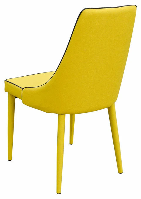Duncan Dining Chair - Dark Grey, Light Grey or Mustard Yellow