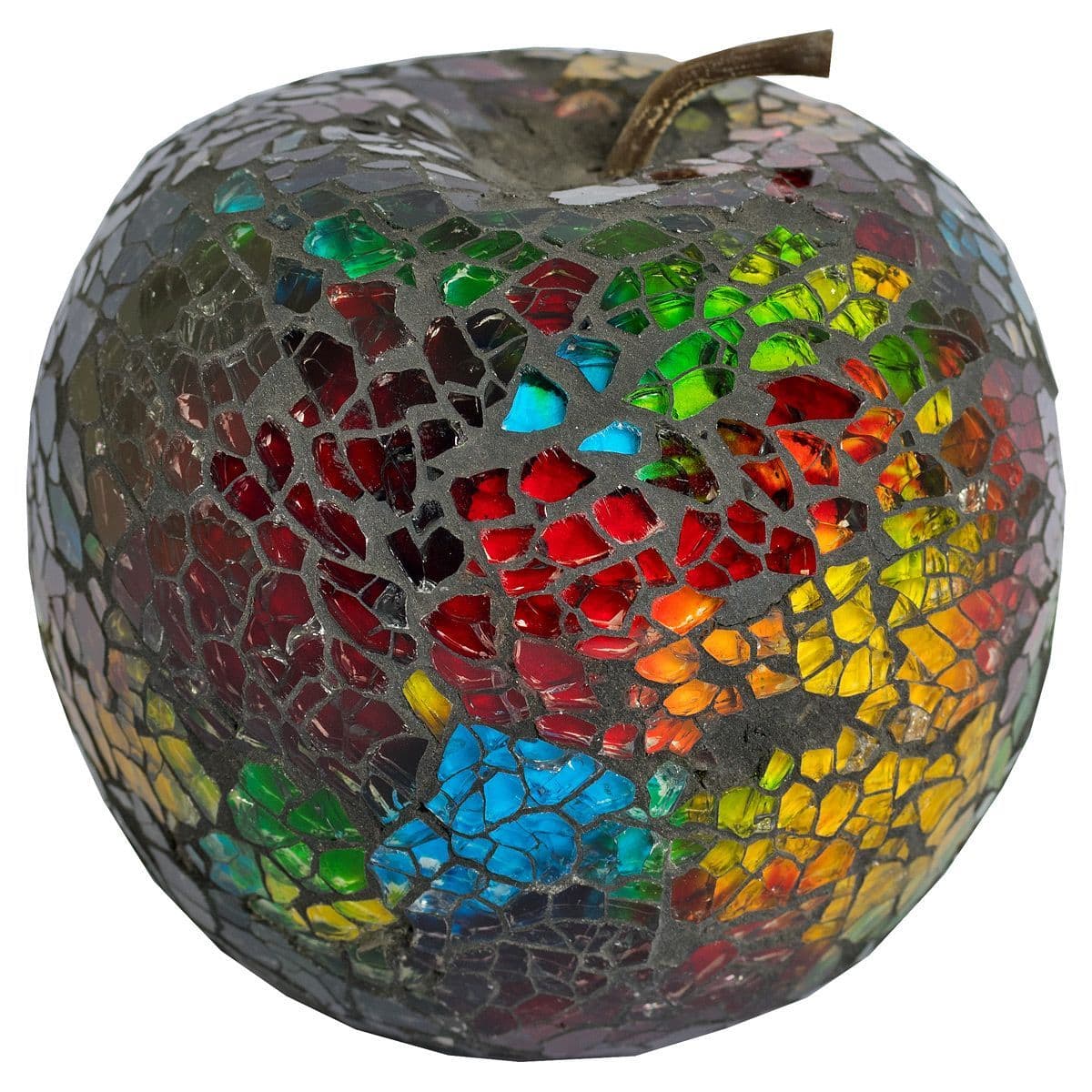Mosaic Glass Apples Without A Leaf - Various Colours