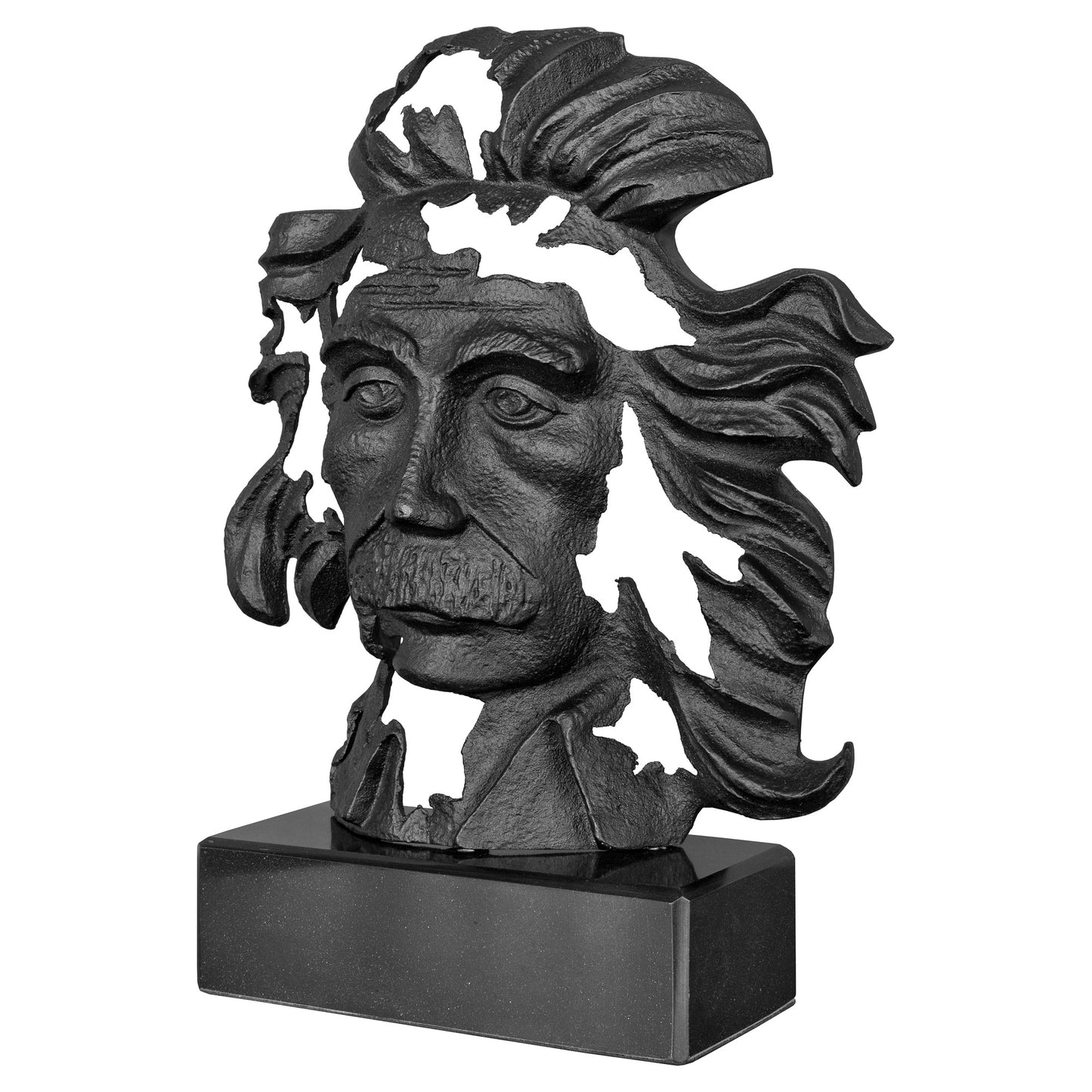 Albert Einstein Cast Iron Bust
