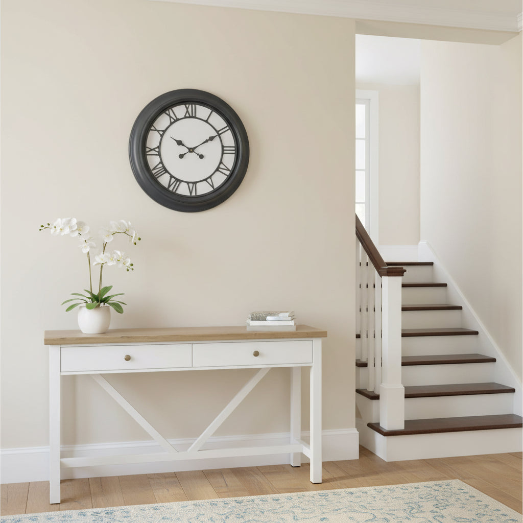 Louie Black Wall Clock