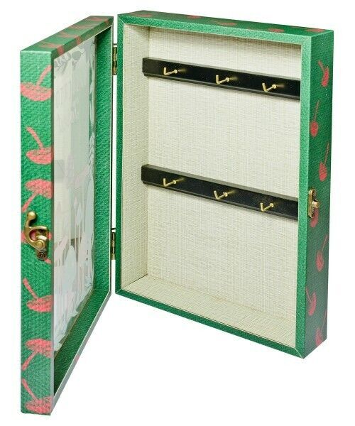 Mysterious Forest Storage Book Box! included is 6 hooks inside! Key Box - Book