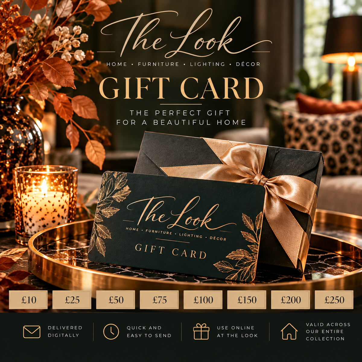 The Look Gift Card | Home, Furniture & Décor