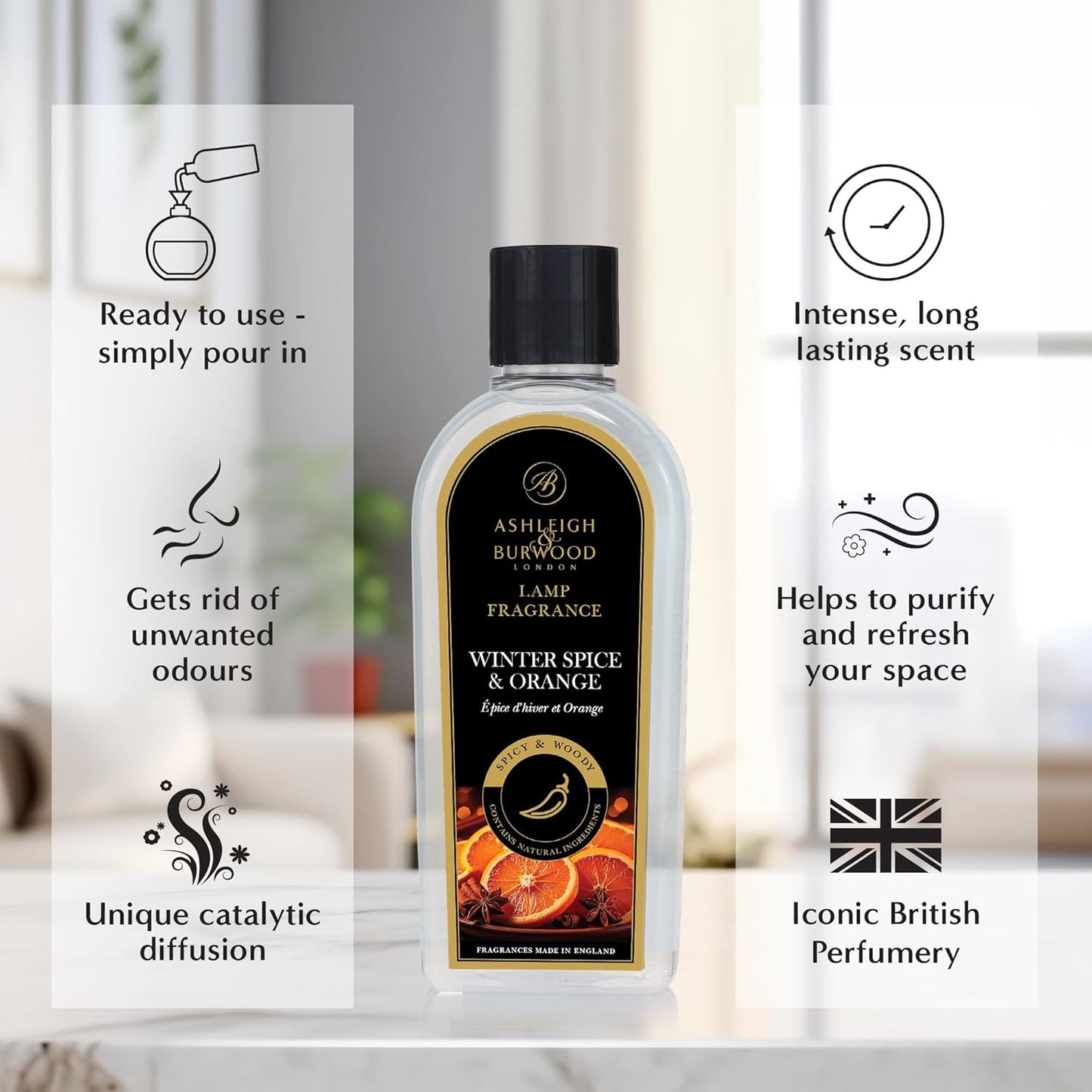 Winter Spice & Orange Lamp Fragrance