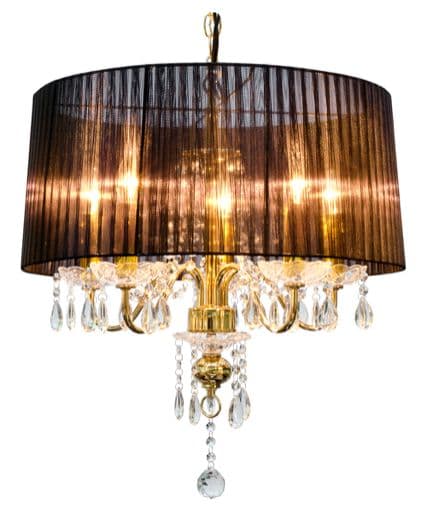 Beaumont Five Light Chandelier - Various Colours