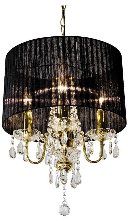 Beaumont Chandelier - 4 Light - Various Colours