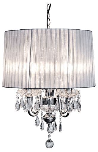 Beaumont Chandelier - 4 Light - Various Colours