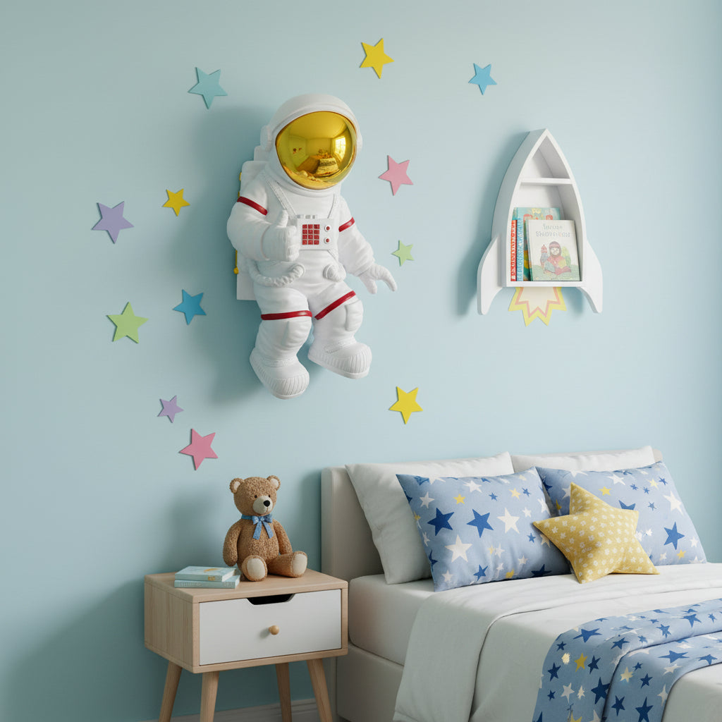 Astronaut Thumbs Up (Wall Mounted)