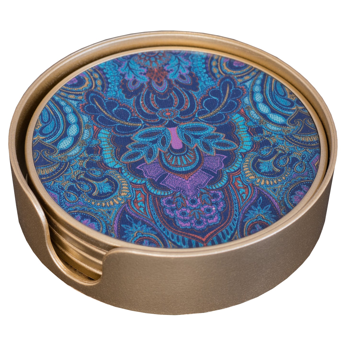 Dangerous Damask Circular Coasters