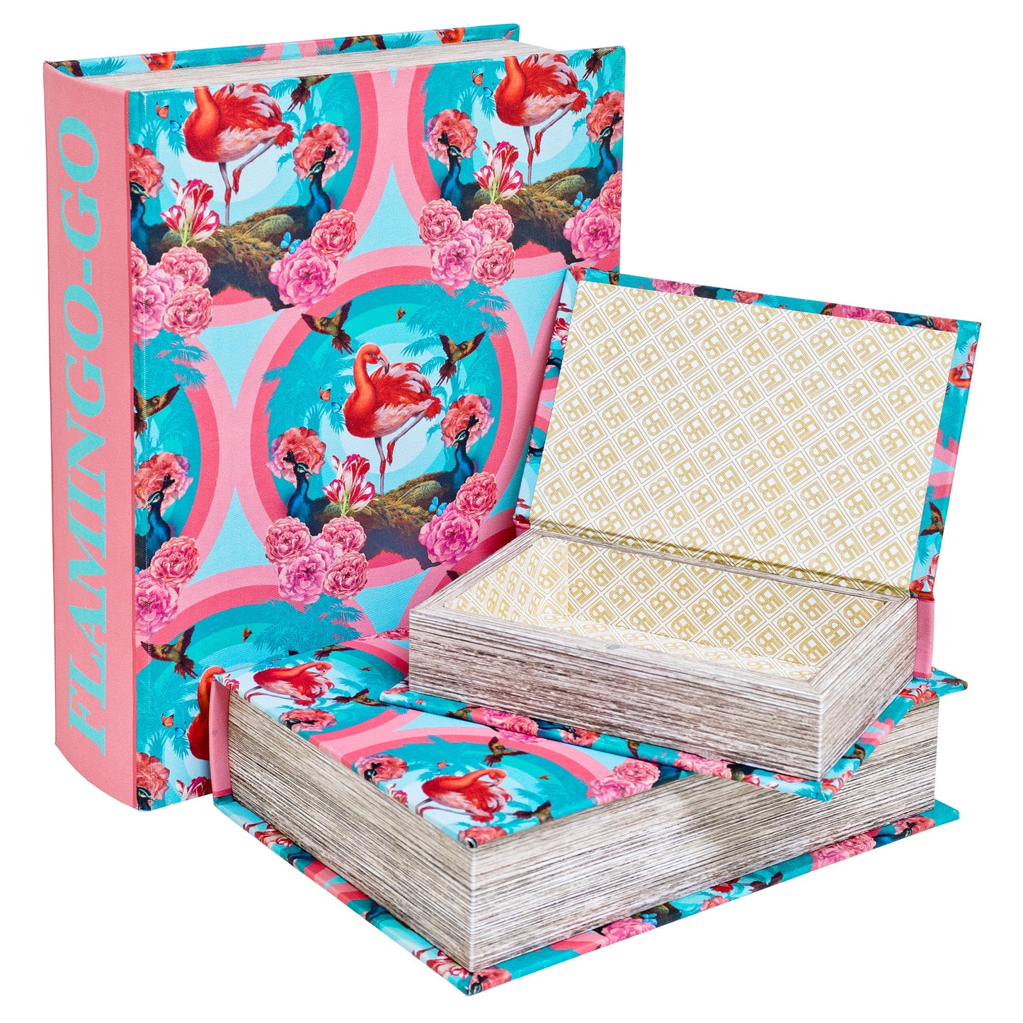 Flamingo-Go Secret Book Box