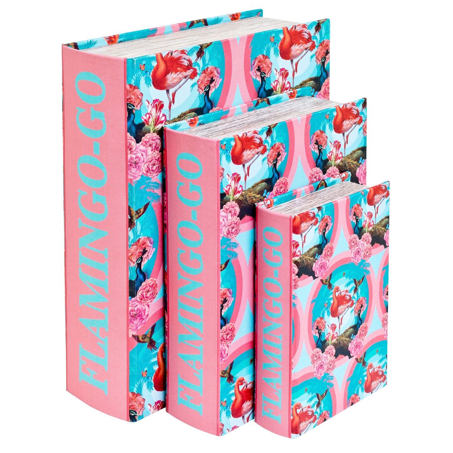 Flamingo-Go Secret Book Box