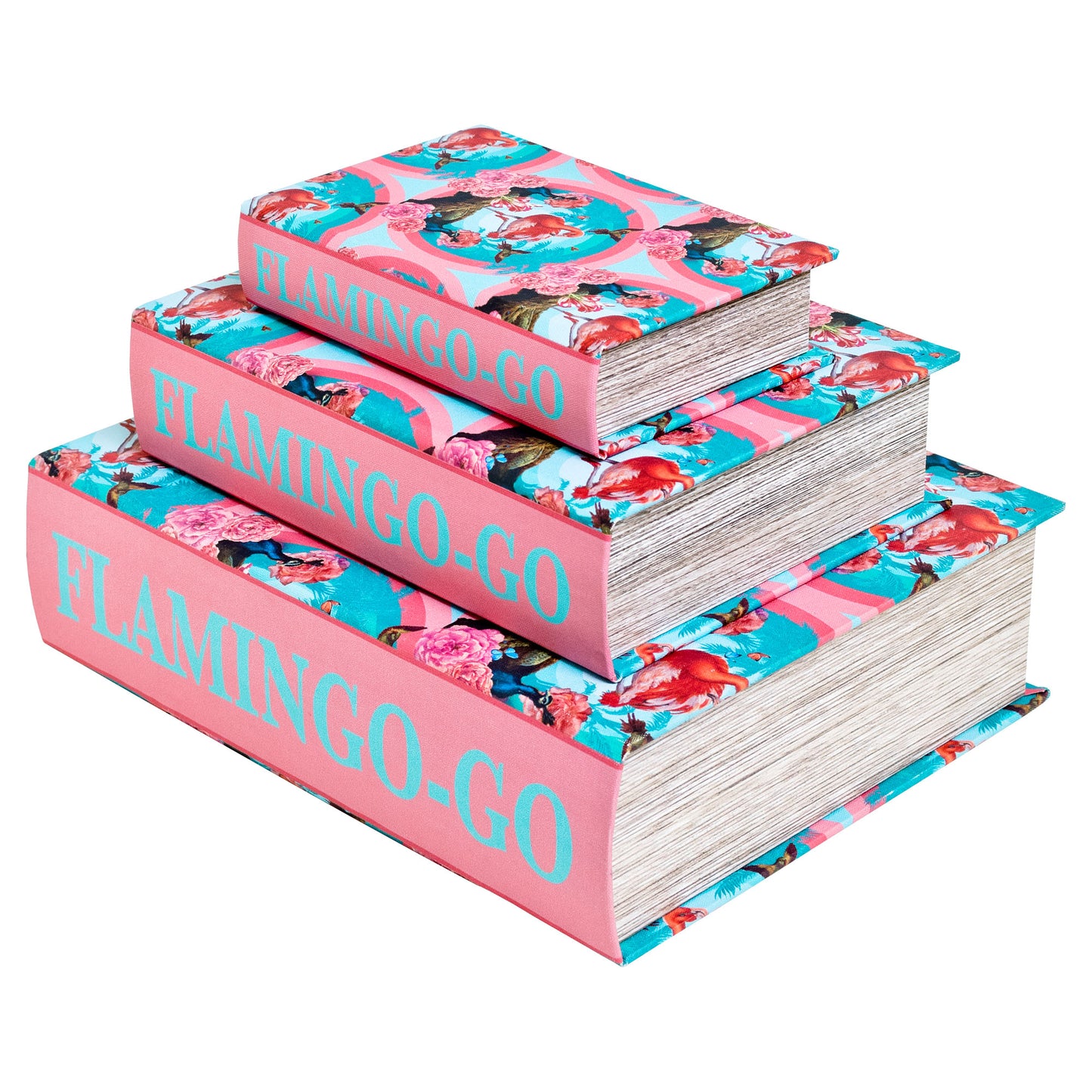 Flamingo-Go Secret Book Box