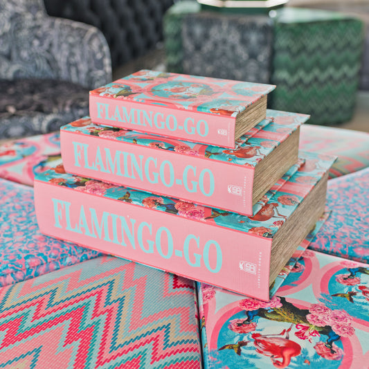 Flamingo-Go Secret Book Box
