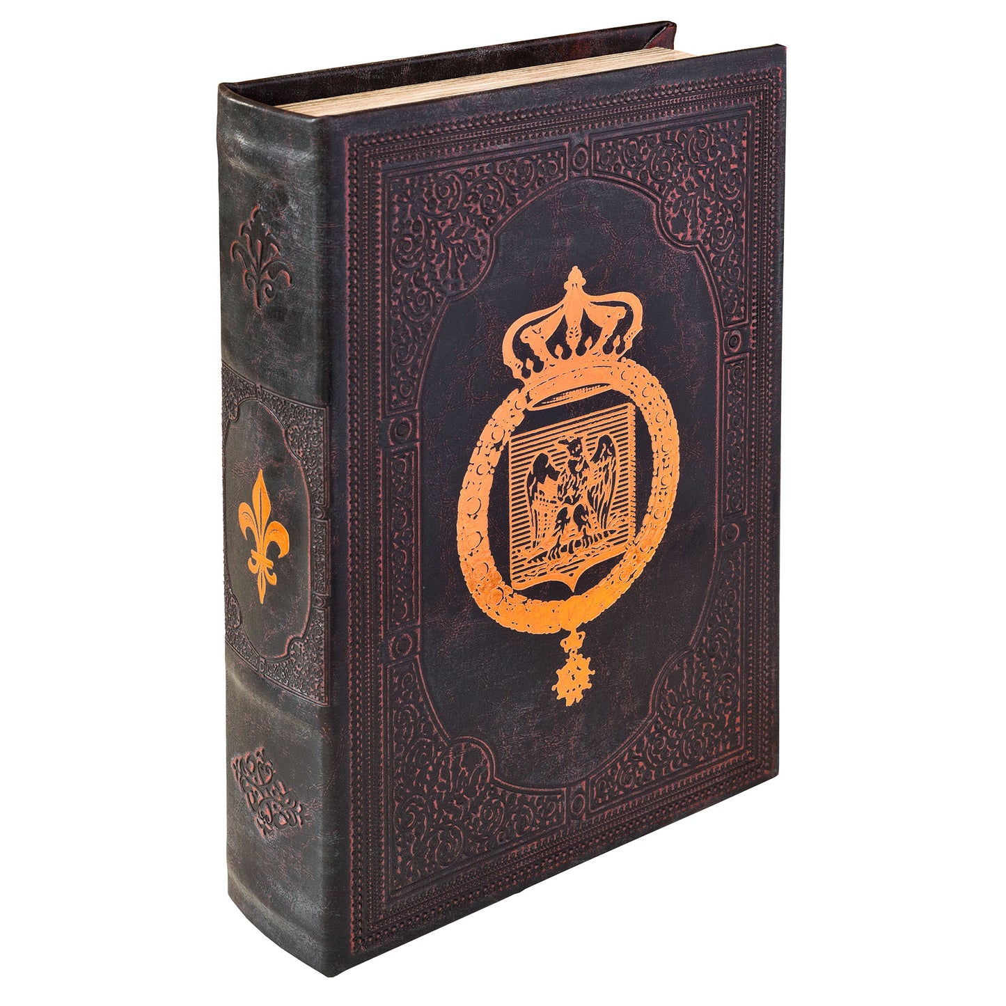 Bronze Eagle Vintage style Secret Storage Book Box