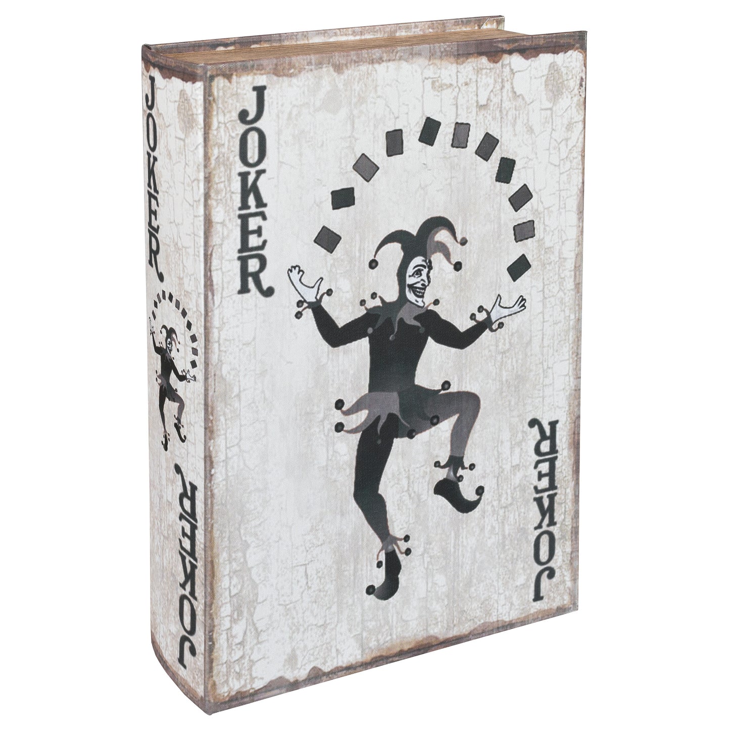 Joker Playing Card Secret Storage Book Box