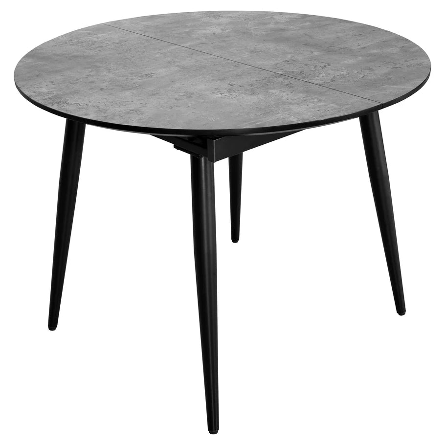 Thornton Grey Extending Dining Table 100cm-140cm - Seats upto 4