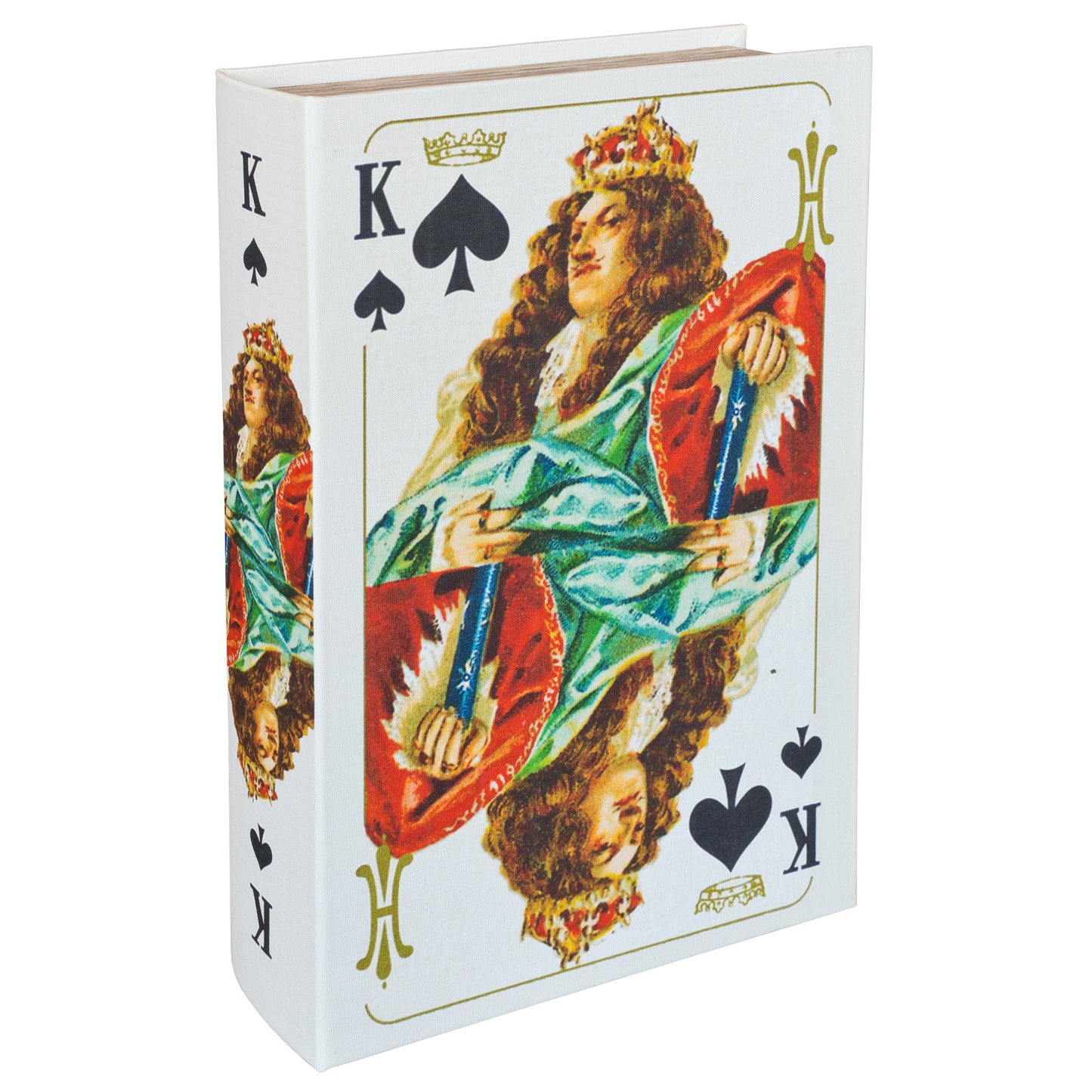 Vintage King Secret Storage Book Box