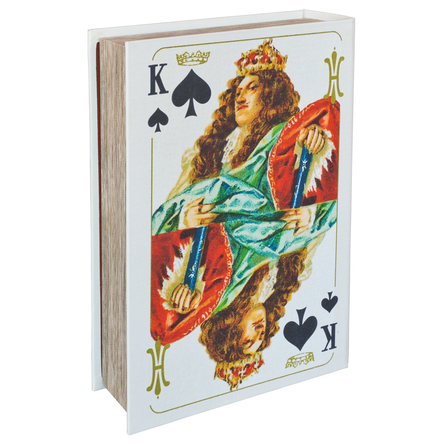 Vintage King Secret Storage Book Box