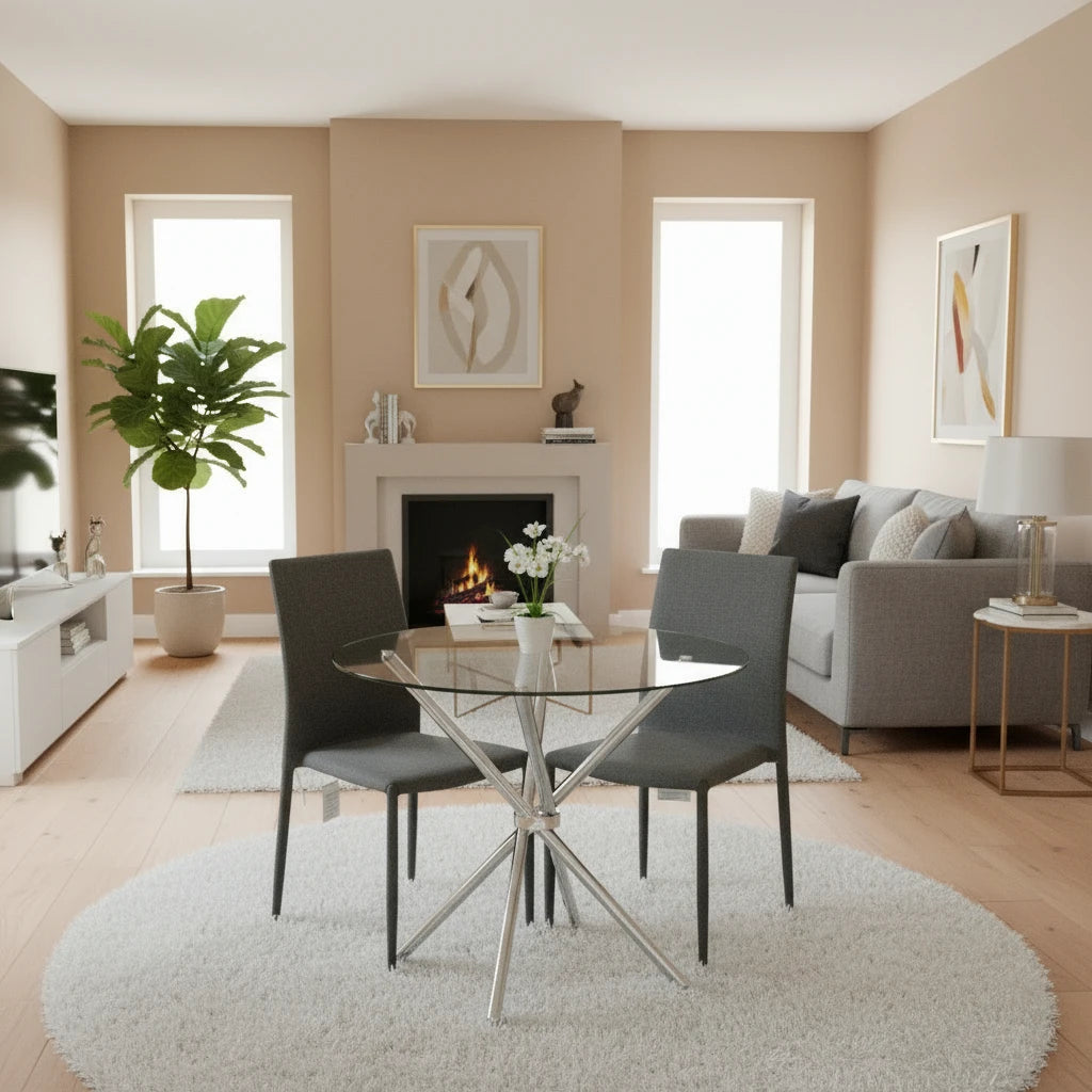 Selina Stackable Dining Chair - Grey