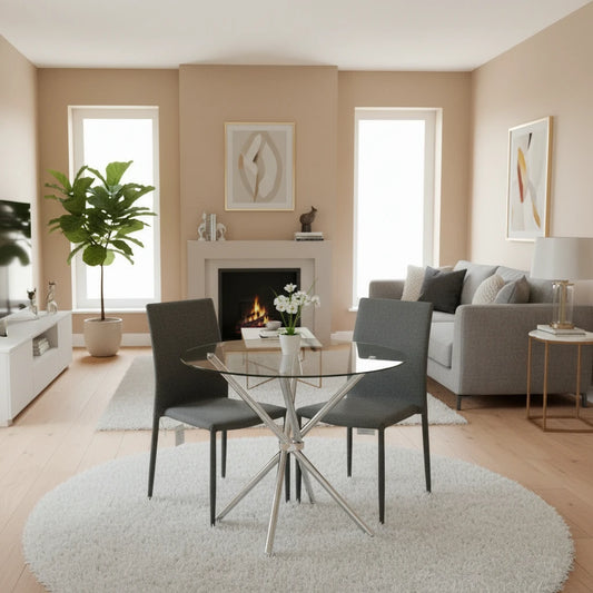 Selina Stackable Dining Chair - Grey