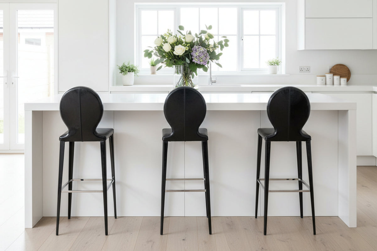Tequila Black Gloss Bar Stool