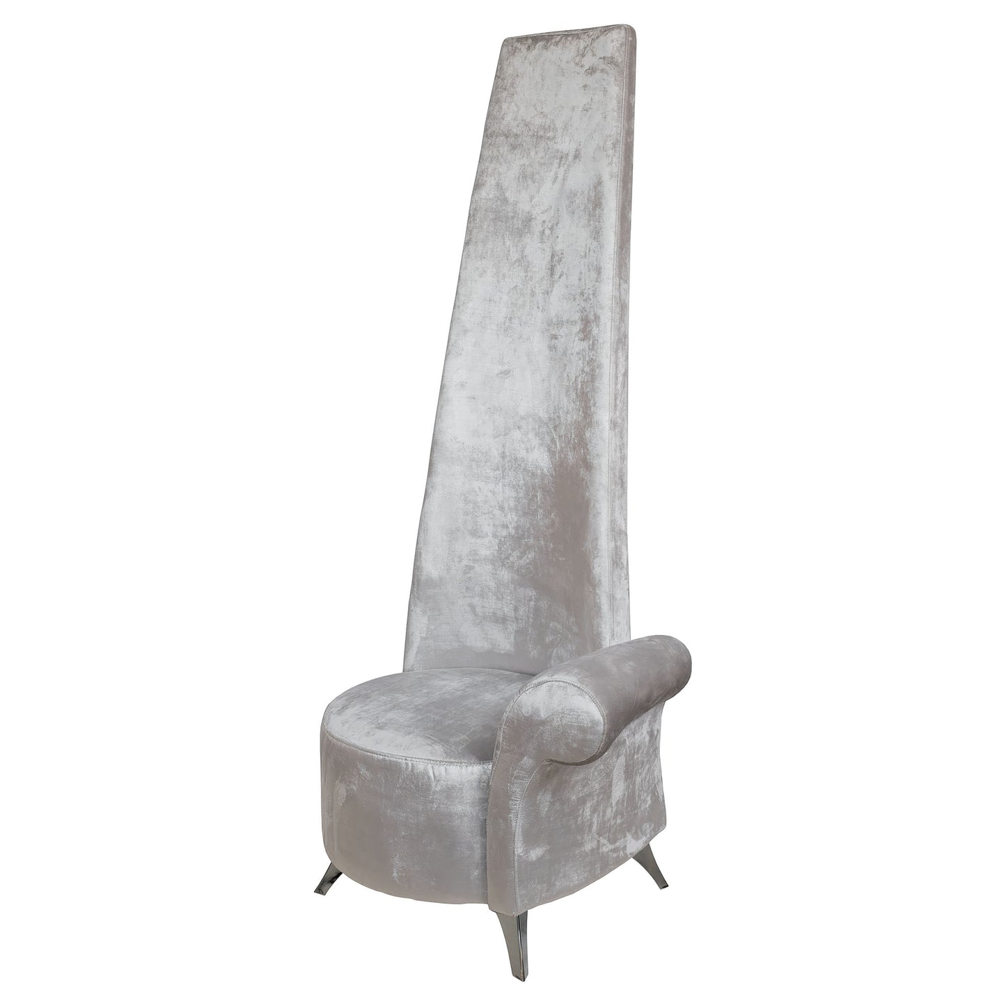 Potenza Chair - Steel Shimmer Fabric