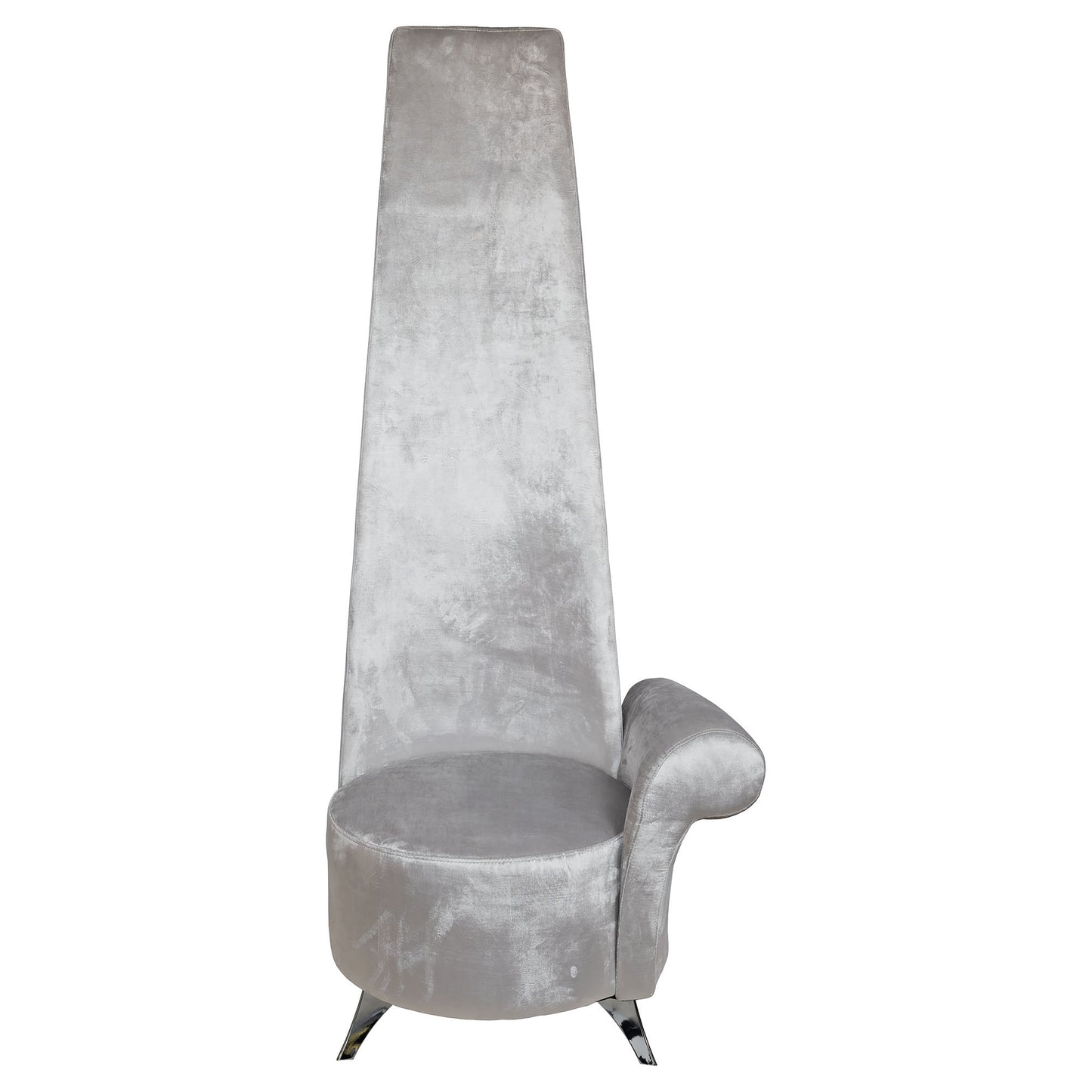 Potenza Chair - Steel Shimmer Fabric
