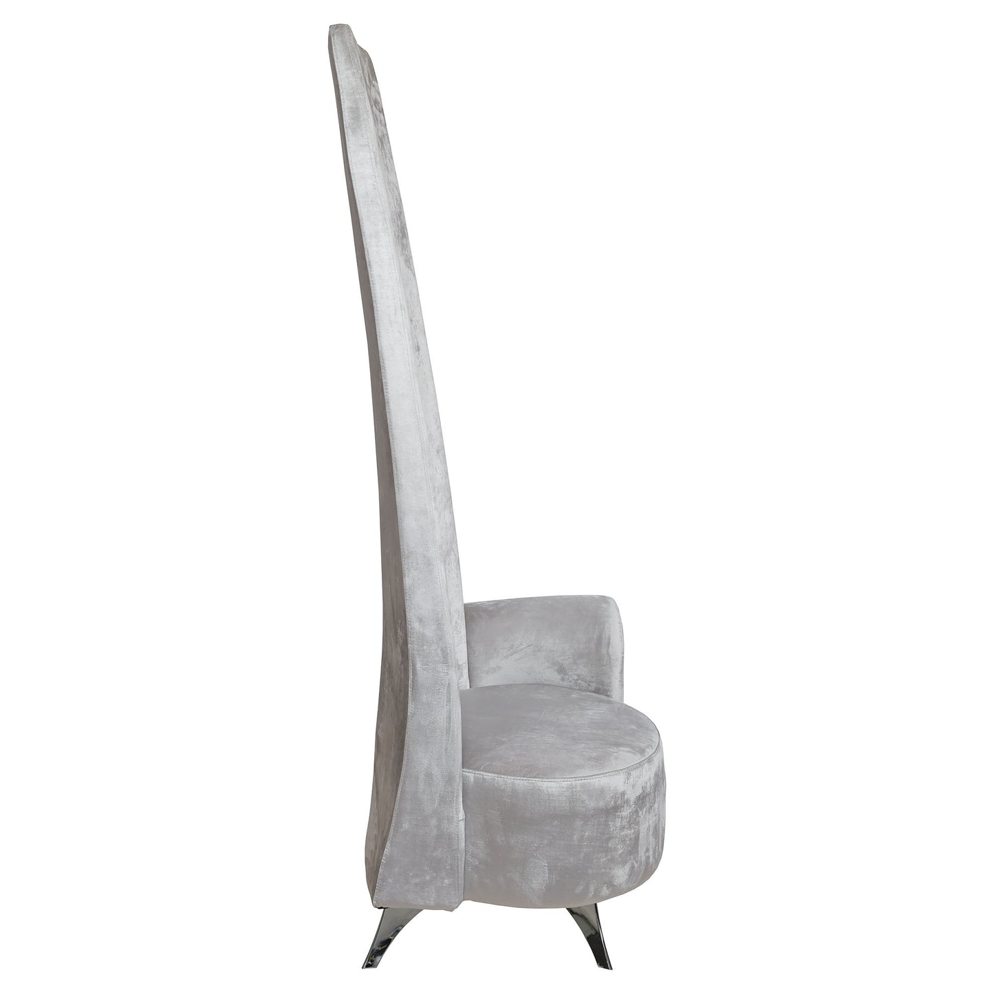 Potenza Chair - Steel Shimmer Fabric