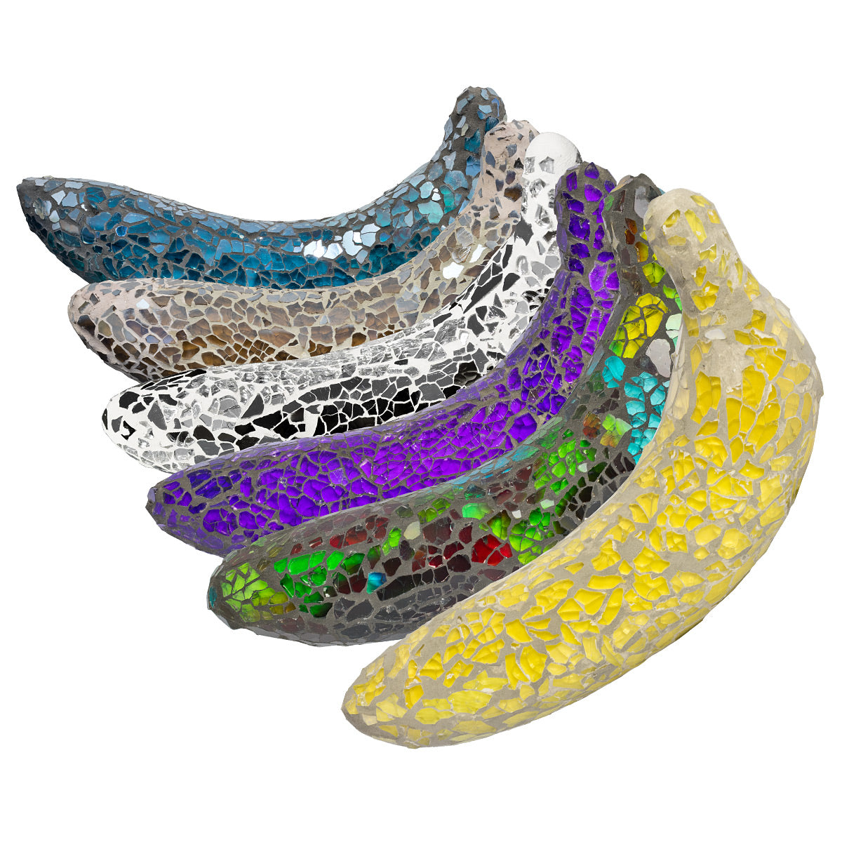Mosaic Glass Banana