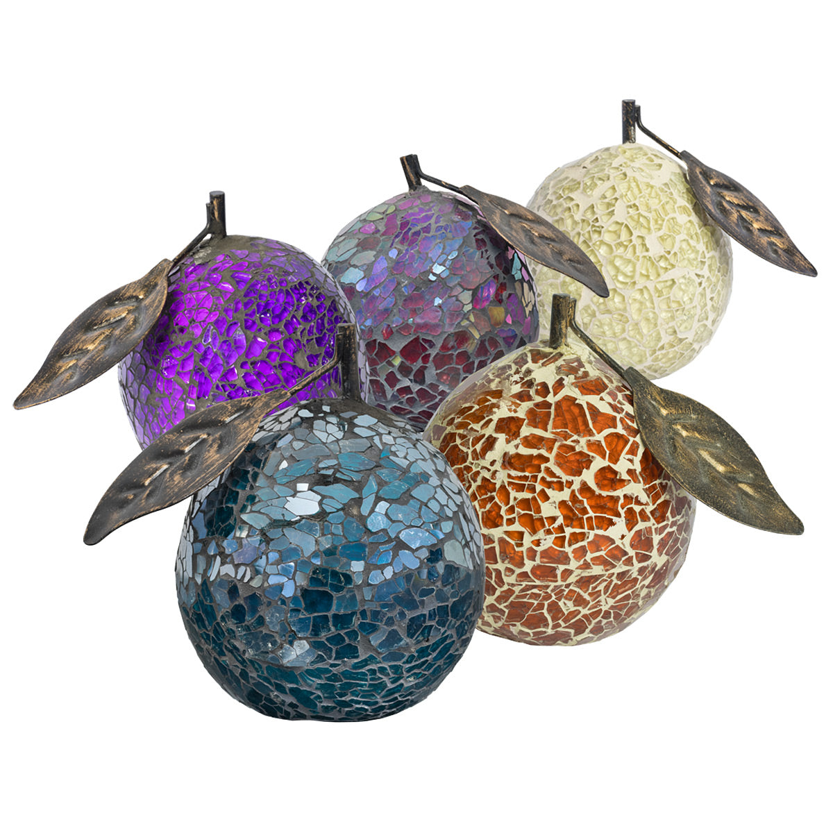 Mosaic Glass Orange - Various Colours