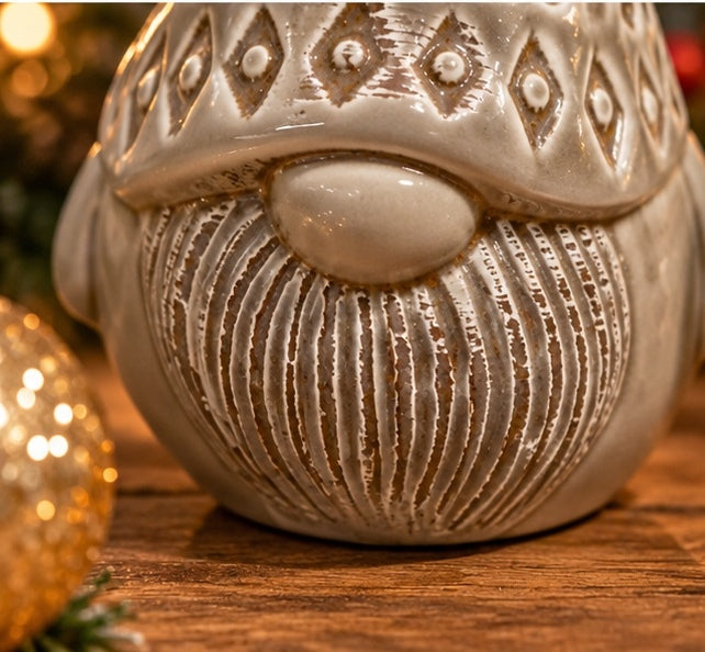 Glazed Christmas Gonk Gnome Figurine – 13cm