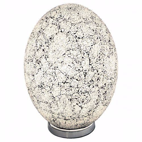 Large Giant Mosaic Egg Lamp - Various Colours