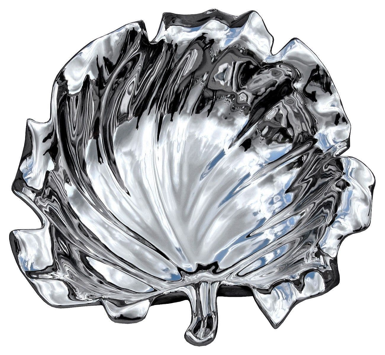 Lotus Leaf Bowl - Polished Chrome