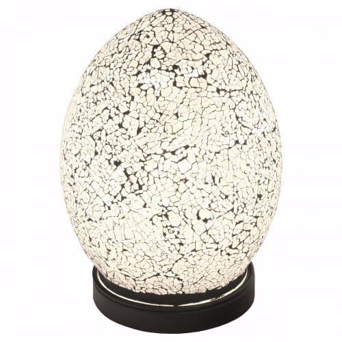 Mini Mosaic Egg Lamp - Various Colours