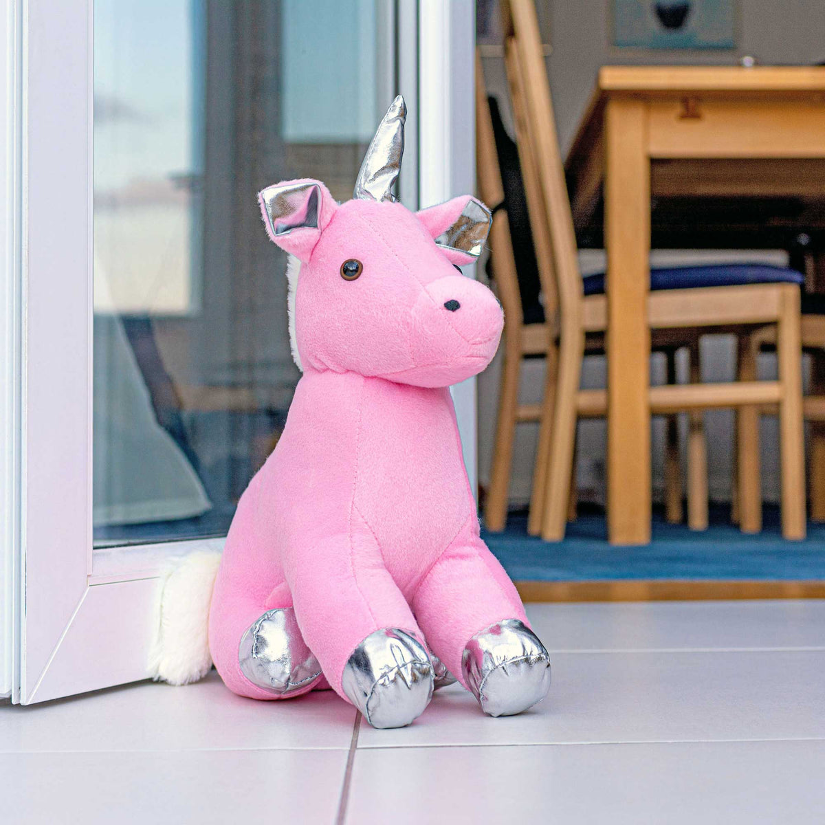 Pink Unicorn Door Stop