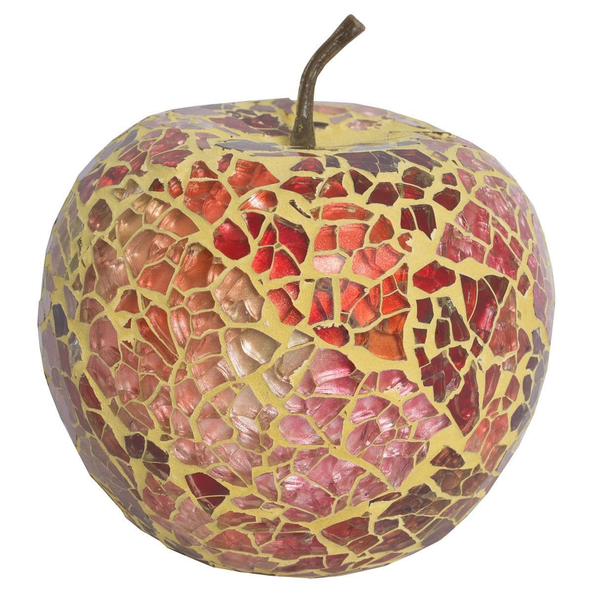 Mosaic Glass Apples Without A Leaf - Various Colours