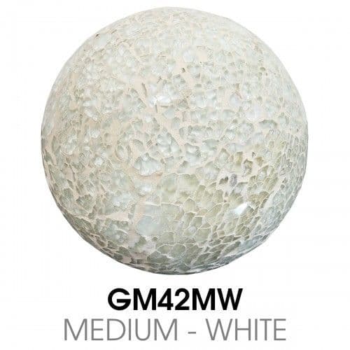 Mosaic Glass Balls - Various Colours