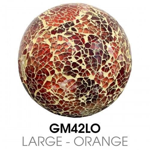 Mosaic Glass Balls - Various Colours