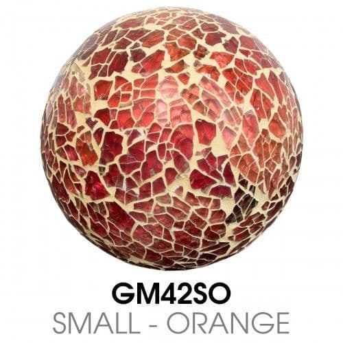 Mosaic Glass Balls - Various Colours
