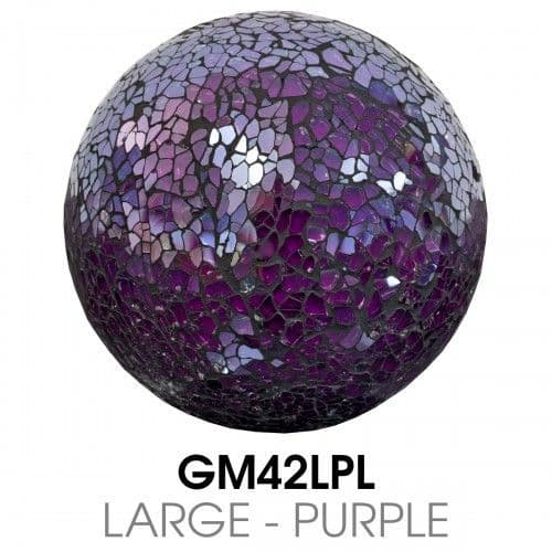 Mosaic Glass Balls - Various Colours