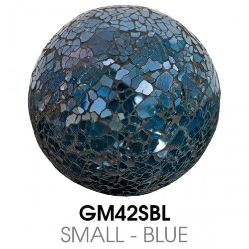 Mosaic Glass Balls - Various Colours
