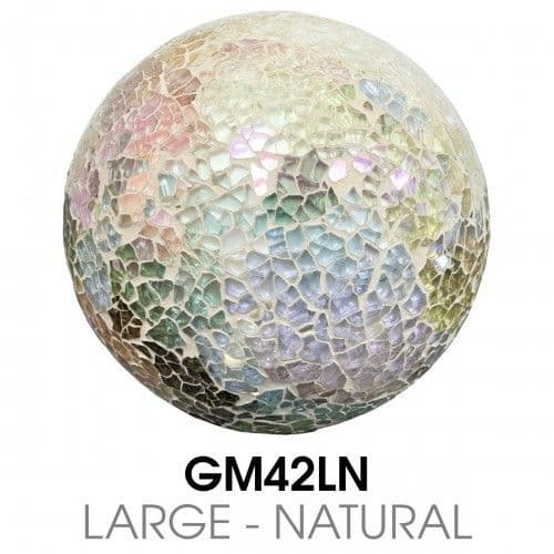 Mosaic Glass Balls - Various Colours