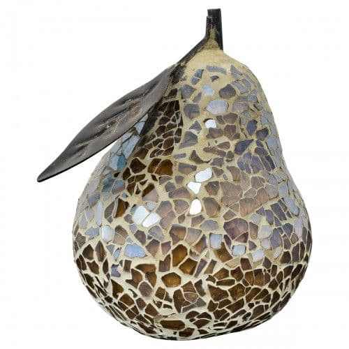 Mosaic Glass Pear - Various colours