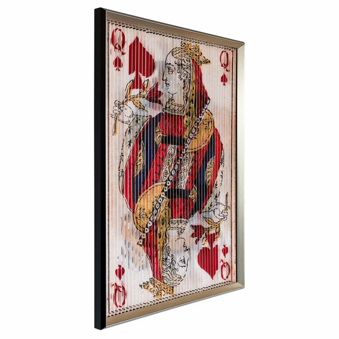 King Queen Joker Playing Cards Kinetic Wall Art