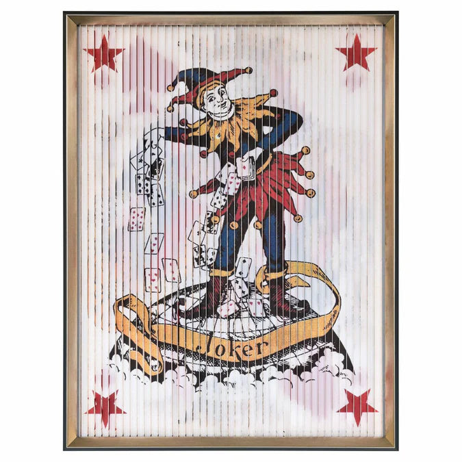 King Queen Joker Playing Cards Kinetic Wall Art