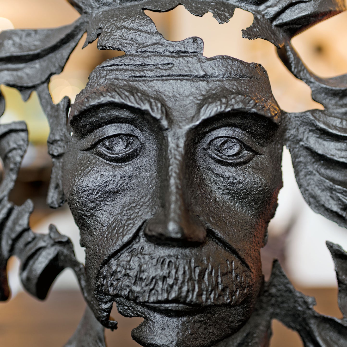 Albert Einstein Cast Iron Bust