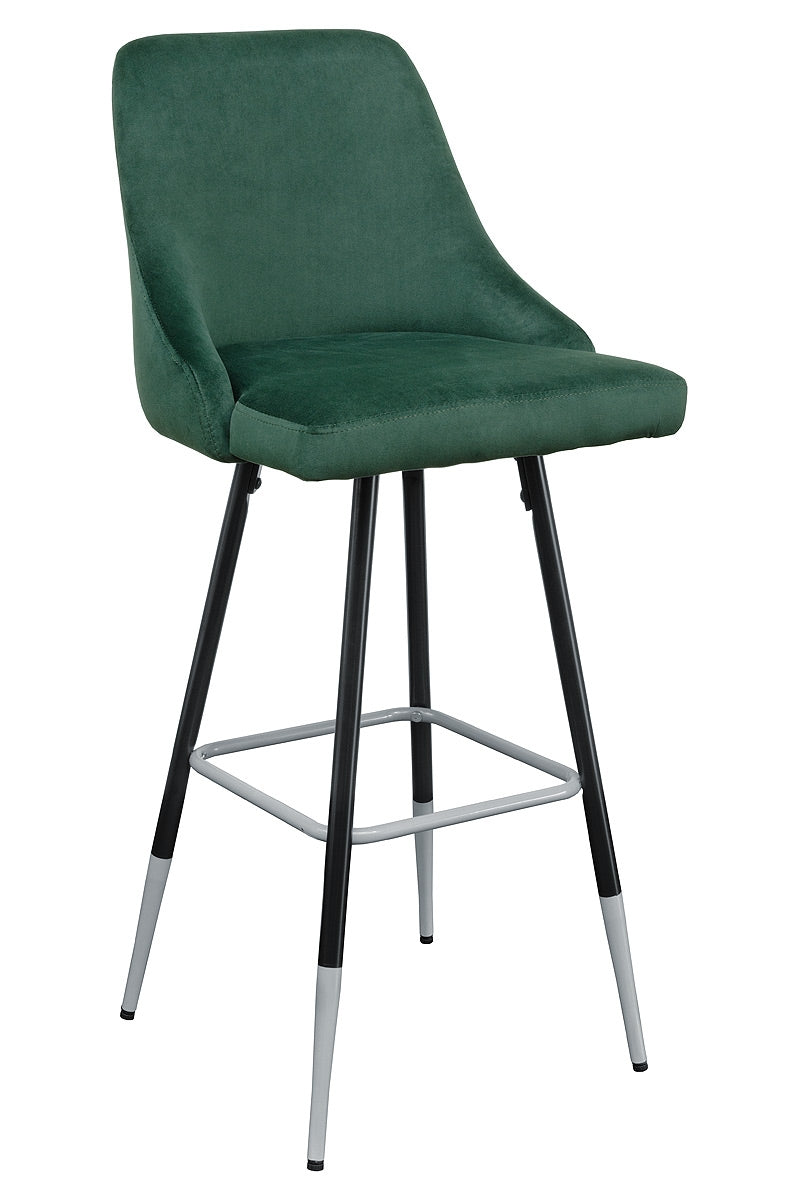 Fiona Soft Velour Bar Stool - Various Colours