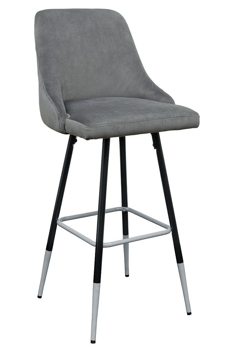 Fiona Soft Velour Bar Stool - Various Colours