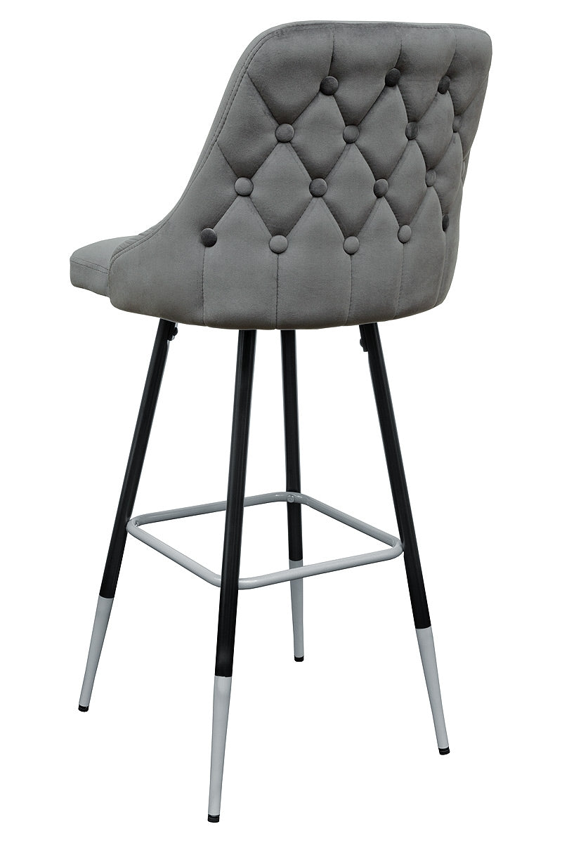 Fiona Soft Velour Bar Stool - Various Colours