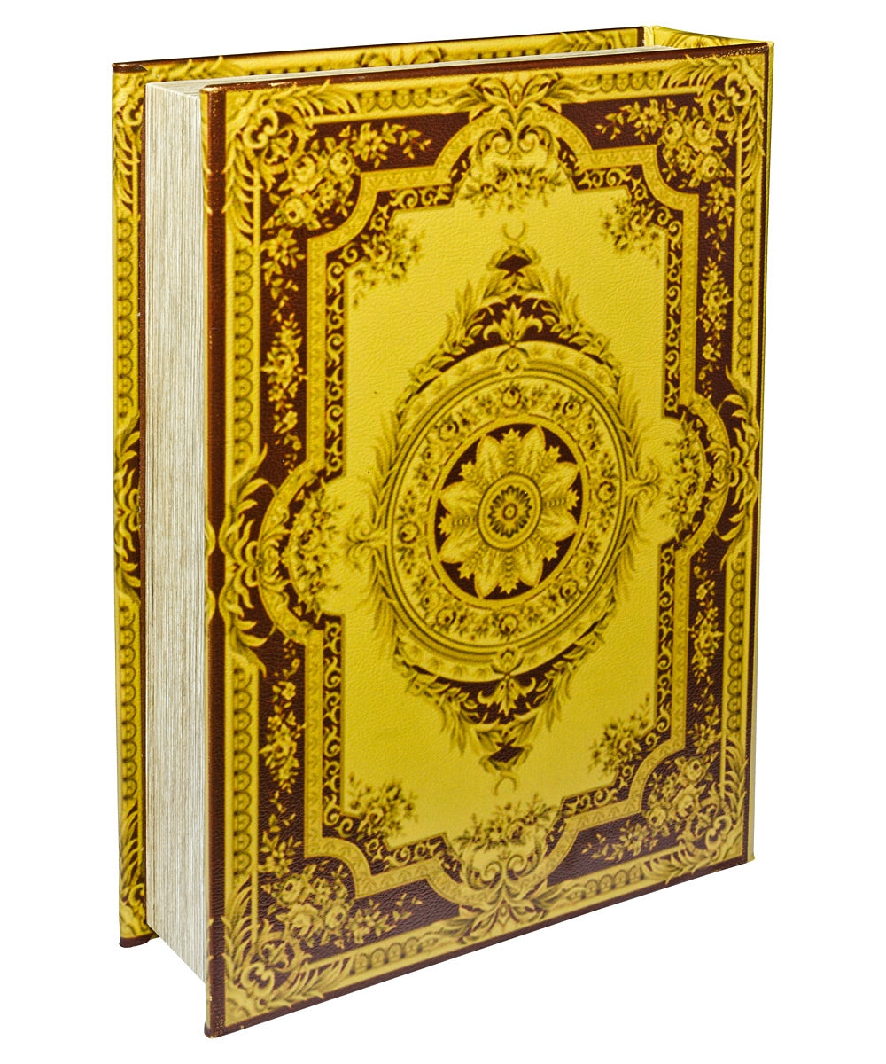 Clock Secret Storage Fake Book Box