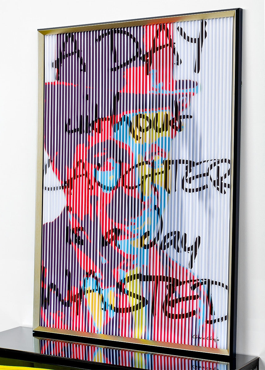 Charlie Chaplin Kinetic Wall Art